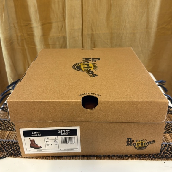 Dr. Martens Chestnut Leather Boots - Picture 7 of 8